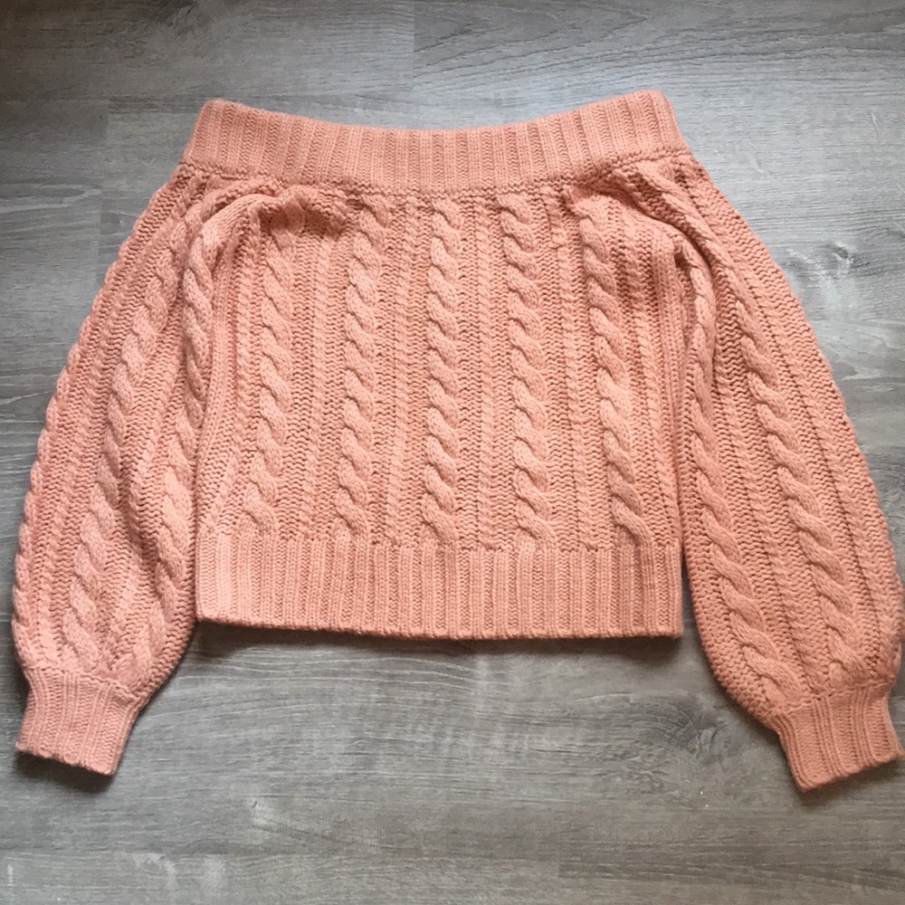 Forever 21 off the shoulder sweater